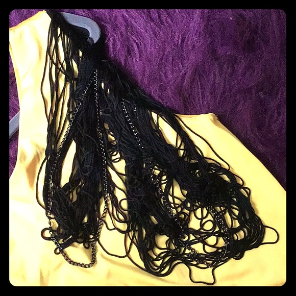 Yellow Forplay One Shoulder Dress - Picture 5 of 8